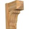 Ekena Millwork Balboa Craftsman Rough Sawn Outlooker, Western Red Cedar, 8"W x 14"D x 18"H OUT08X14X18BOA04RWR - alternate 1